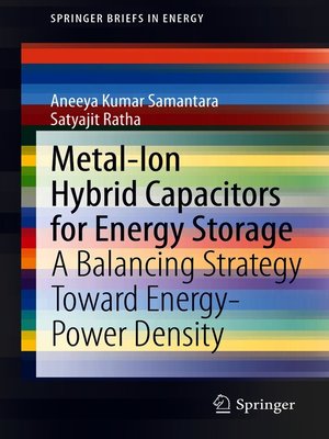 cover image of Metal-Ion Hybrid Capacitors for Energy Storage